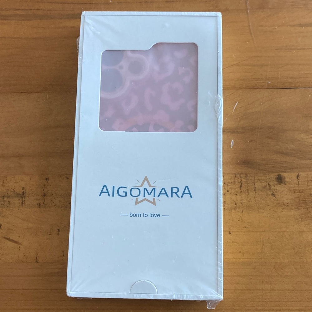Aigomara Pink Leopard Phone Case for iPhone 1